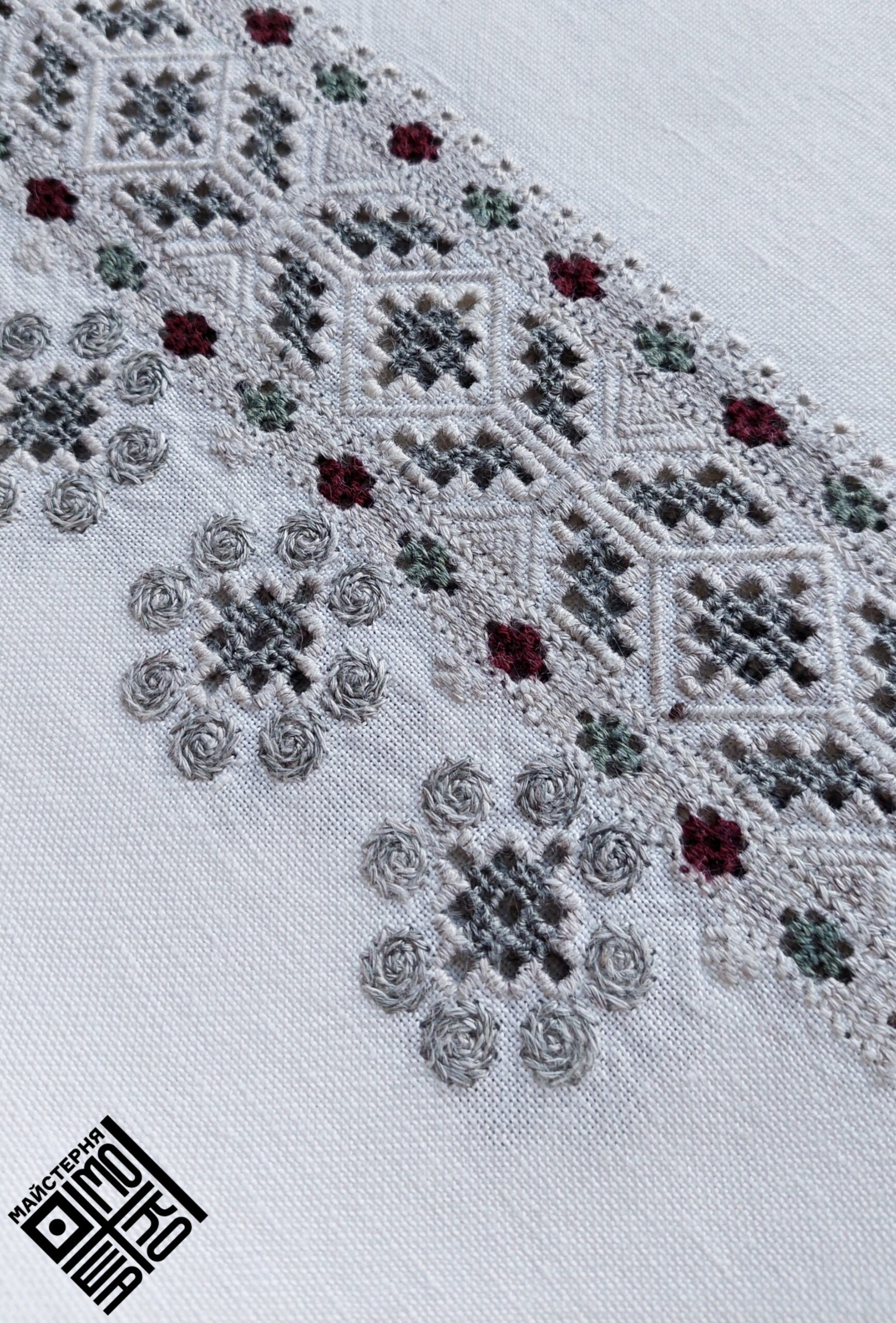 Схема вишивки "Східно-Подільська сорочка"